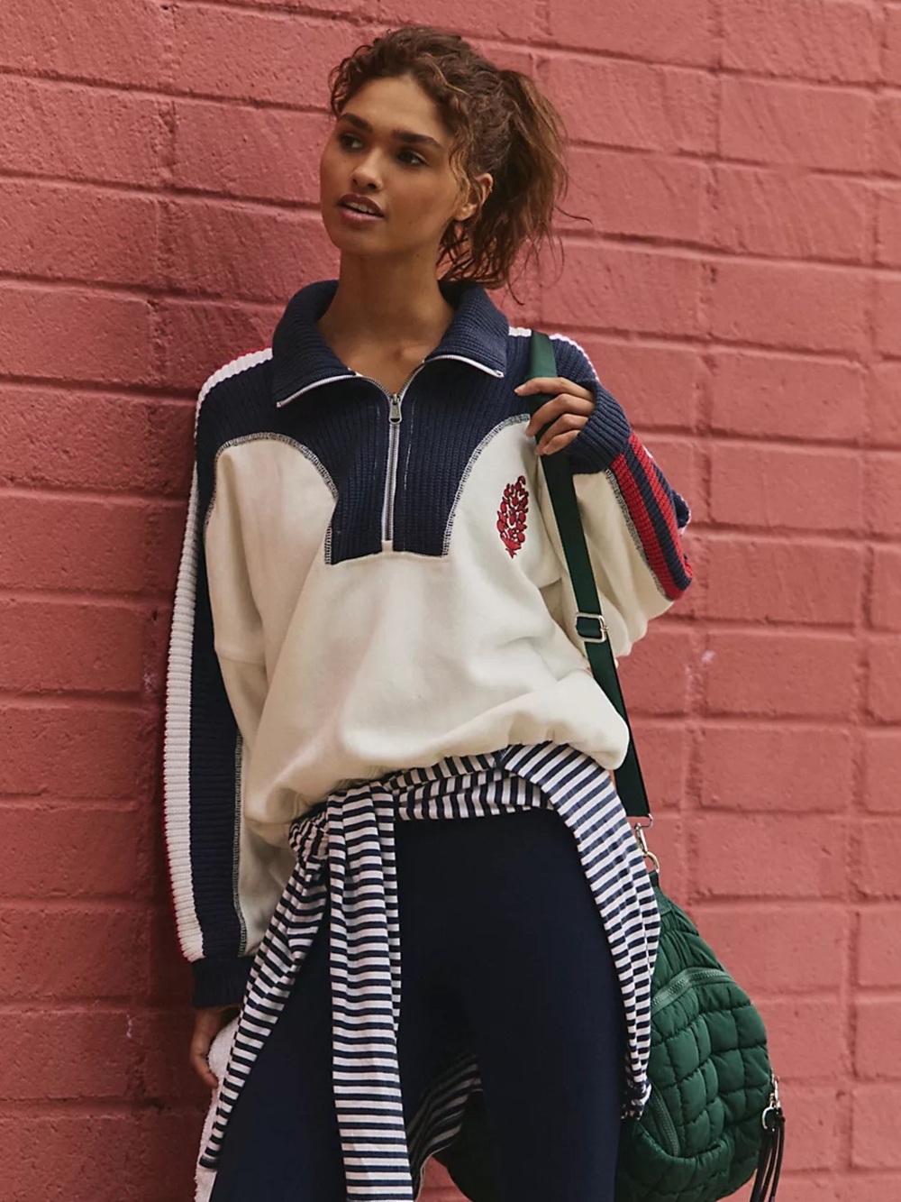 Free People Movement Step It Up Half Zip - Picture 4 of 9